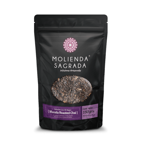 Molienda Sagrada - Té Negro Masala Roasted Chai 150 Gr. - 100% Natural