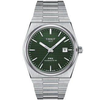 NWT Tissot PRX T-Classic Quartz Green Dial Men\'s Watch Tissot PRX 40mm Steel Green Dial Ref. T1374101109100 main image 3