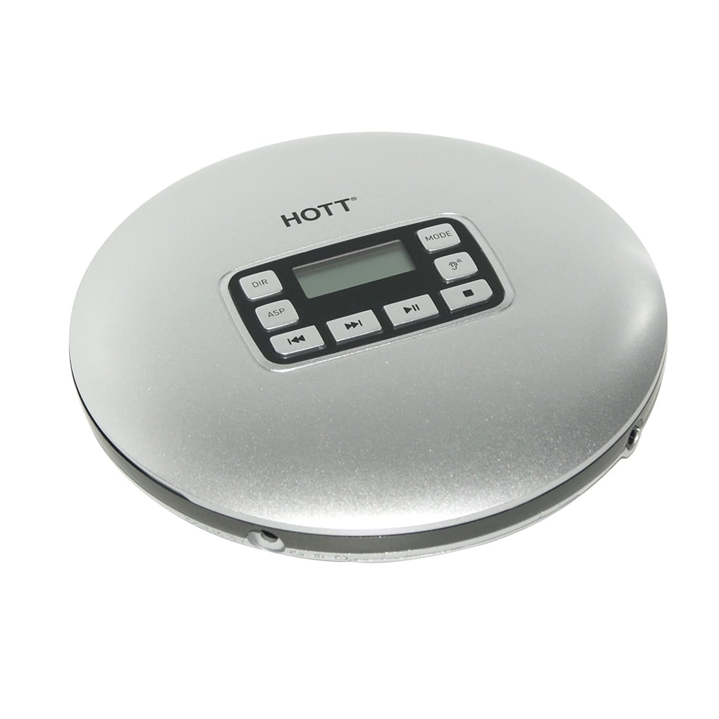 CD611 Portable CD Player LCD Display AntiSkip Shockproof Car Stereo