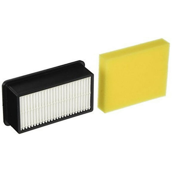 Compatible with Bissell Style Filter Pack for CleanView Upright Vacuums, New OEM Part,1008, Black