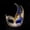 Blue, variant on Black Couple Masquerade Masks Set Men's Masquerade Mask Plastic Venetian Half Face Mask for Mascarade Ball Mardi Gras Halloween Party One Size