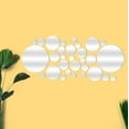 thumbnail image 6 of Clearance under $5! Wall Decals Kingtowag Mural Decals, Sticker Decoration Silver Sofa Mural Flower Home Wall Acrylic Wall Art Home Decor, Sofa Tv Background, 6 of 9