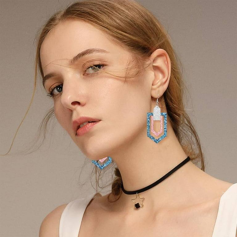 Leather Pentagon Cutting Dies Geometry Earring Making Die Cutter