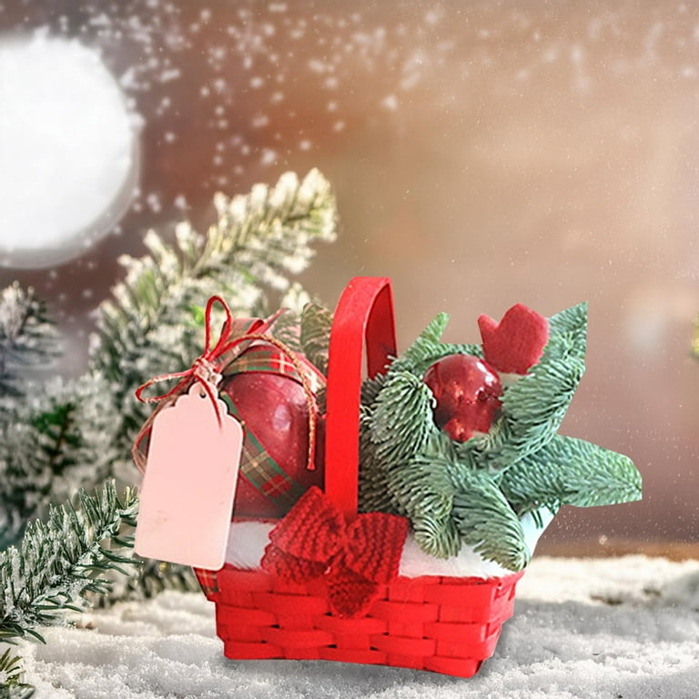 Bwomeauty Christmas Decor, Christmas Sweethearts Basket Gift Gift