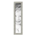 thumbnail image 2 of ArtToFrames 5" x 24" Classic Silver Picture Frame, 5x24 inch Gray MDF Poster Frame (WOM-4499), 5 Pack, 2 of 8
