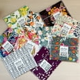 thumbnail image 2 of Marley’s Monsters Reusable Snack Bag - Black & White Stripe - Wash and Reuse, 2 of 10