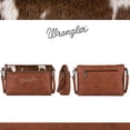 thumbnail image 3 of Bolso de hombro Montana West Wrangler Vintage Negro Vegan, 3 of 7