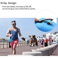 thumbnail image 4 of Bolsa de silicona para premios de perro con clip, recipiente portátil para comida de perro para entrenamiento, práctico cierre magnético y clip para la cintura, silicona de grado alimenticio sin BPA -, 4 of 5