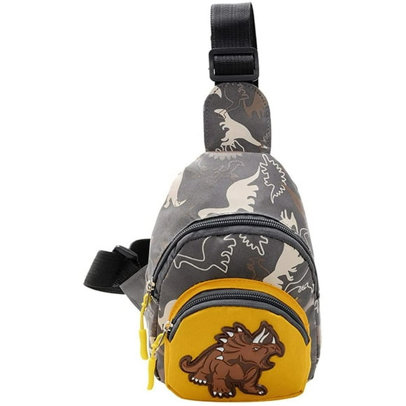 Kids Cartoon Dinosaur Chest Bag Fashion Waist Fanny Packs