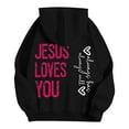 thumbnail image 5 of SIYUDAN Women's Sweatshirts Hoodies Christian Sweatshirt Letter Print Christian Sweatshirt Oversized Women Hoodies Pullover Womens Fall Fashion 2025 Streetwear, 5 of 5