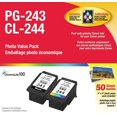 thumbnail image 1 of Canon PG-243XL and CL-244 50 Sheet Photo Paper Value Pack, 1 of 2