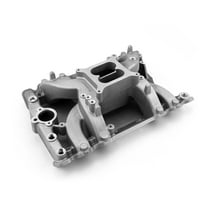 Speedmaster 1-147-076 Compatible with Oldsmobile 400 425 455 MidRise Air Aluminum Intake Manifold [Satin]