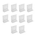 thumbnail image 2 of Soporte De ángulo, 10 Piezas De Aleación De Aluminio De Soporte De Esquina Reforzado Para La Industria ANGGREK Patio y Jardín, 2 of 8