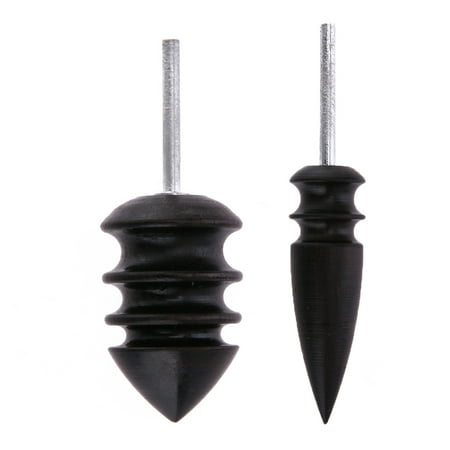 

Smrinog Useful Blackwood Wooden Leather Edge Burnisher Slicker Pointed Tip Tool C