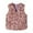 Pink, variant on Gaexia Vest for Women Winter,Warm Quilted Floral Print Sleeveless Jacket Lightweight Padded Gilet Women Outerwear Vest for Autumn Winter