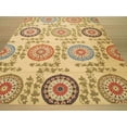 thumbnail image 3 of Ivory Transitional Floral Mandana Rug, 3 of 3