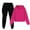 Hot Pink, variant on Cethrio Girls Cotton Outfit Sets, Long Sleeve Sports Casual Running Hoodies and Sweatpants Sets White Size 6