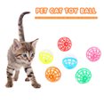 thumbnail image 1 of Mascota interactiva para gatos que juega con campanas huecas, juguetes para entrenar, pelota con sonajero para rascar Ndcxsfigh Libre de BPA, 1 of 7