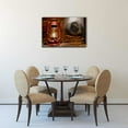 thumbnail image 2 of wall26 Retro Style Canvas Wall Art - Vintage Kerosene Lantern Lamp Illuminating American West Rodeo Cowboy Gear - Gallery Wrap Modern Home Art | Ready to Hang - 12x18 inches, 2 of 3