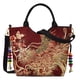 thumbnail image 3 of Bolso de mano bordado para mujer, estilo tradicional chino, bandolera para trabajar Rojo, 3 of 9