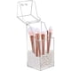 thumbnail image 4 of ColoMX 2 piezas de 2 piezas Corrpe de cepillo de maquillaje acrílico Cosmético Contenedor de almacenamiento, 4 of 7
