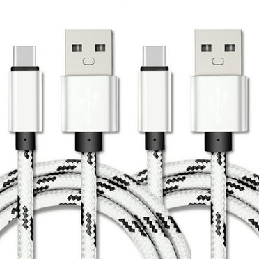 2 Pack 10ft Agoz Extra Long Durable Heavy Duty Fast Charging Cable Micro Usb Charger Cord For Sony Playstation 4 Slim Ps4 Dualshock Controller Walmart Com