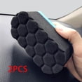 thumbnail image 3 of 2x 2 almohadillas de esponja para de coches, mantenimiento de automático, espuma de cera, pulido, Kit de limpieza de cocina, esponja de Sunnimix Esponja de lavado de autos, 3 of 8