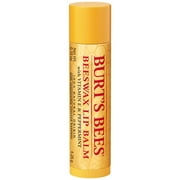 Burts Bees 100% Natural Origin Moisturizing Lip Balm, Beeswax,1 Tube