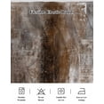 thumbnail image 5 of Brown Wrap Around Bed Skirts for Queen Bed 18" Drop,Bed Skirt with Adjustable Elastic Belt Dust Ruffle Bed Valance for Bedroom Hotel Retro Oil Painting Modern Abstract Art Aesthetics Bed Frame Cover, 5 of 7