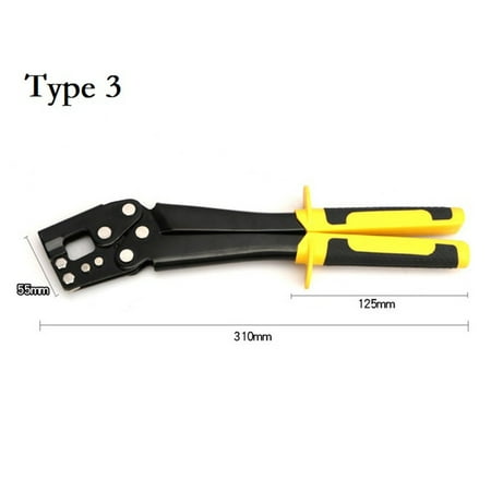 

Alloy Steel Keel Clamp Pliers Rivet-free Metal Crimper Joiner Forceps Non-Slip