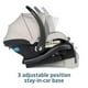thumbnail image 4 of Maxi-Cosi Mico Luxe Asiento de coche para bebés con base, Asiento de coche orientado hacia atrás para bebés, Asiento de coche para bebés de 4 a 30 libras, Asientos de coche para bebés, Asientos de coc, 4 of 5