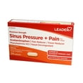 thumbnail image 4 of Leader Sinus Pain Allergies or Cold Max Strength Caplets, Acetaminophen Pain Reliever 24 Count, 4 of 4