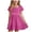 style-01 Hot Pink, variant on Dresses for Teens Girls Toddler Girl's Floral Spring Skater Dresses Casual Summer Short Sleeve Dress (Red,Size 12-13 Years)