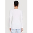 thumbnail image 5 of Womens Basic Long Sleeve Crew Neck T Shirt, 5 of 5