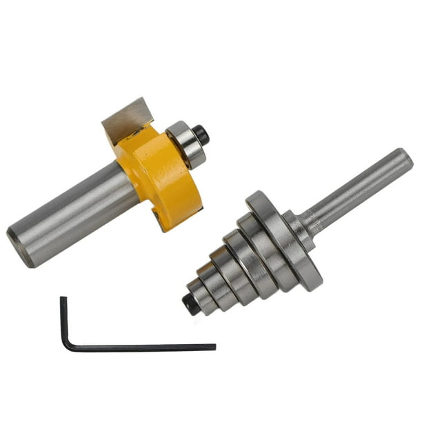 Rabbeting router 2024 bits harbor freight