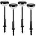 thumbnail image 1 of goowrom Colorful RGB LED Solar Lights, Outdoor Garden Ground Insert Lamp for Lawn Pathway Yard, 2/4Pcs, 1 of 9
