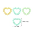 thumbnail image 2 of unbranded 18Ud Acrílicas En Forma Con Agujeros Para Collares Y Pulseras DIY, 2 of 7