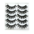 thumbnail image 4 of Kiplyki Wholesale Eyelashes 3D 3D Eyelashes Thick Eyelashes 5 Pairs Pack High-grade Fiber, 4 of 6