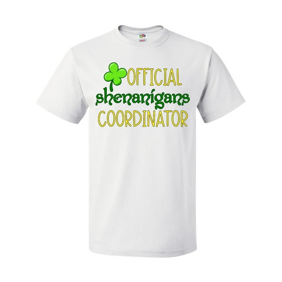 Inktastic Official Shenanigans Coordinator St. Patrick's Day T-Shirt