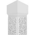 thumbnail image 4 of Ekena Millwork 8"W x 9'H Craftsman Classic Square Non-Tapered Paisley Fretwork Column w/ Mission Capital & Mission Base, 4 of 8