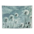 thumbnail image 5 of Tapestry for Bedroom Living Room Wall Decor, Gray Dandelion Tapestries Wall Hanging Tapestry, 5 of 6