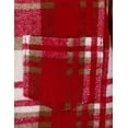 thumbnail image 5 of Fdqin Boys Outfit Sets 2Pcs Flannel Plaid Shirt and Pants Set Hoodie Sweatsuit for Fall Winter Spring Kids Clothes Red 13-14 Years, 5 of 8