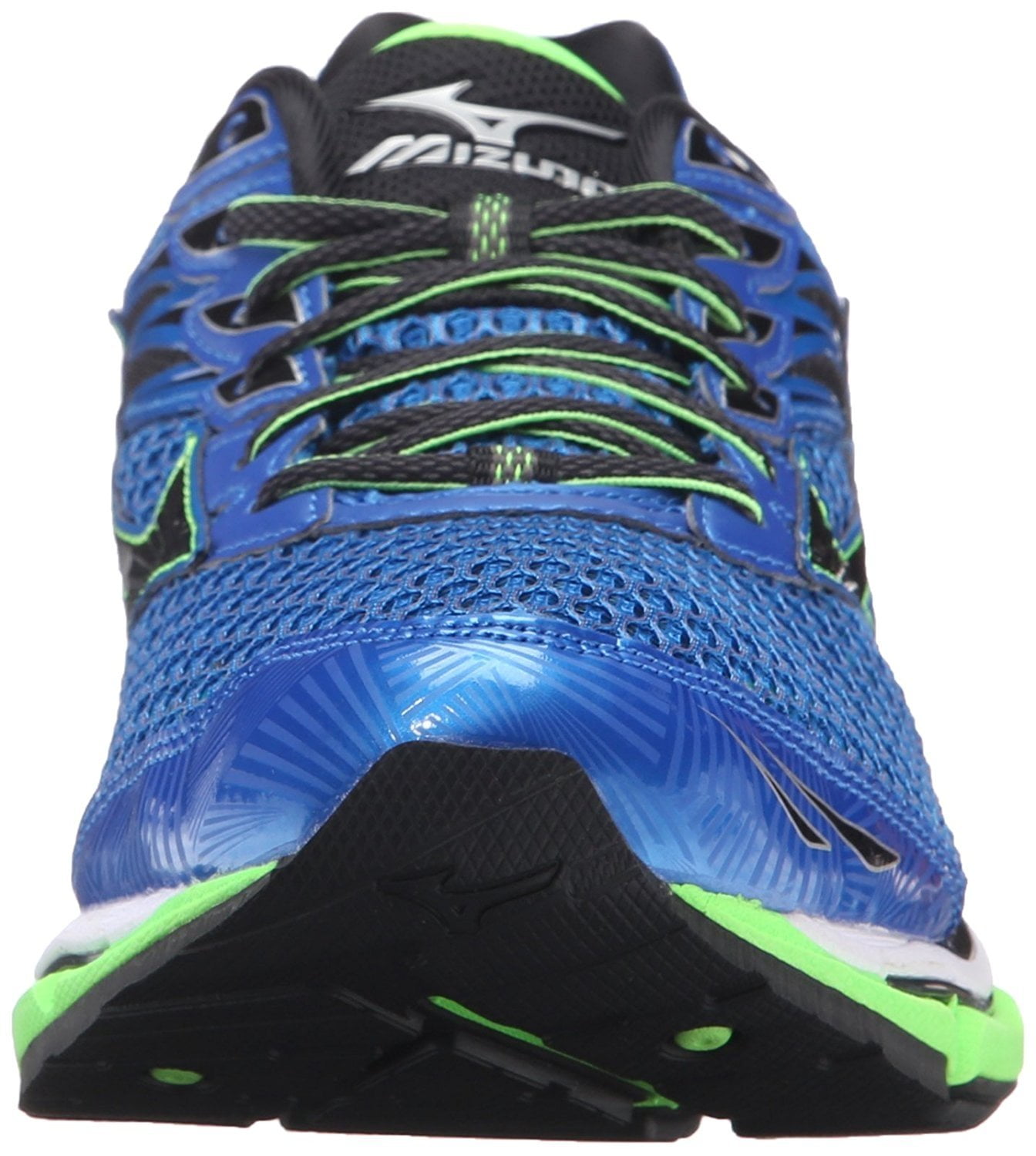 Mizuno Men's Wave Enigma Navy Red Grey Ankle-High Running Shoe - Main Image