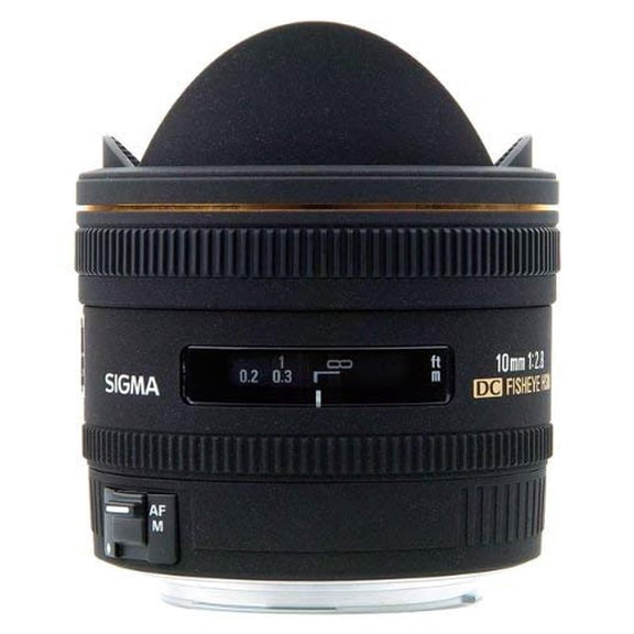 Sigma 10mm F/2.8 EX DC HSM Fisheye Lens for Sigma Digital SLR Cameras - International Version (No Warranty)