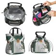 thumbnail image 2 of Boho Bohemian Art Drawstring Lunch Bag Women - Drawstring Lunch Bag Insulated for Work Office - Stain-Resistant Large Lunchbags for Women with Multi-Pockets, 2 of 6