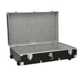 thumbnail image 4 of Seward Under the Bed 31" Trunk with Wheels & Lock, Black, 4 of 9