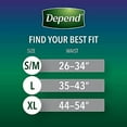 thumbnail image 3 of Depend Night Defense Incontinence Underwear for Men, Overnight, Disposable, Large, 28 Count (2 Packs of 14) (Packaging May Vary), 3 of 5