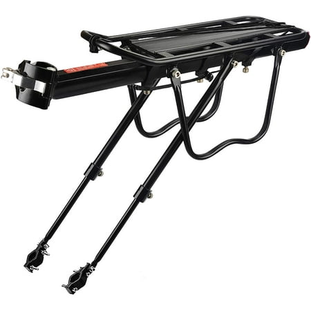 Mountain bike luggage rack, adjustable bike rack, aluminum alloy, quick