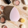 thumbnail image 4 of Unique Bargains 10 Pcs Mini Face Makeup Sponge for Bedrooms Pink Hydrophilic Non-latex, 4 of 5