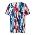 thumbnail image 3 of 4th of July Shirts for Women Summer Graphic Tees American Flag Patriotic Fourth of July Outfit Short Sleeve Tunic Tops, 3 of 4
